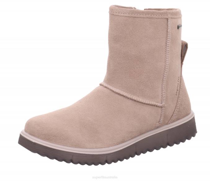 superfit_beige_kids_teens_lora_boot_with_zip_z6z8911.jpg Superfit Beige Kids & Teens LORA - Boot with Zip Z6Z8911 - Image 1