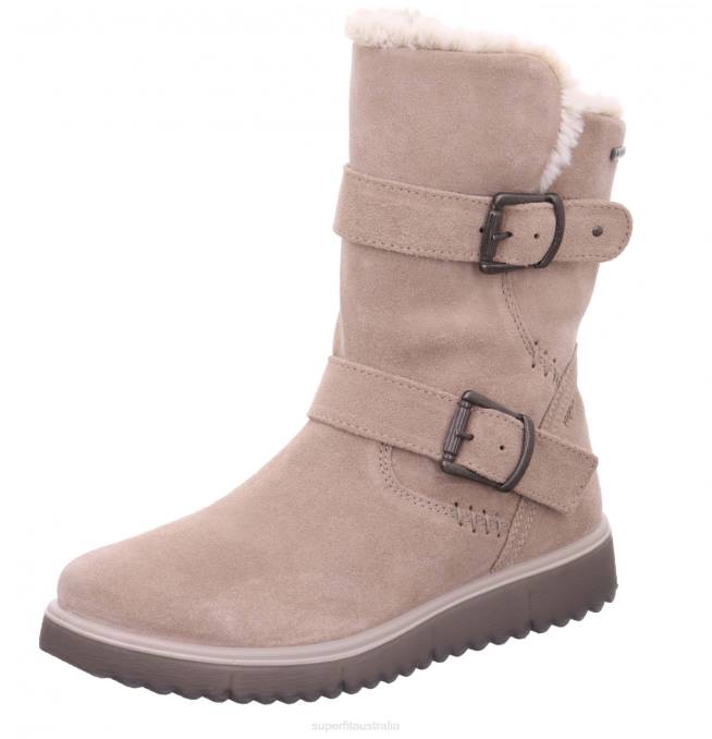 superfit_beige_kids_teens_lora_boot_with_zip_z6z8925.jpg Superfit Beige Kids & Teens LORA - Boot with Zip Z6Z8925 - Image 1