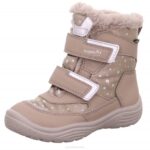 Superfit Beige Toddlers CRYSTAL - Boot with Velcro Fastener Z6Z8749