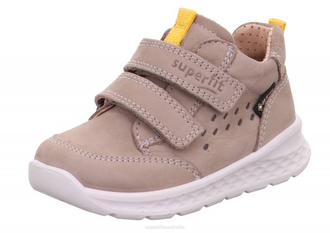 superfit_beige_yellow_babies_breeze_sneakers_low_with_velcro_fastener_z6z8291.jpg Superfit Beige/Yellow Babies BREEZE - Sneakers low with Velcro Fastener Z6Z8291 - Image 1
