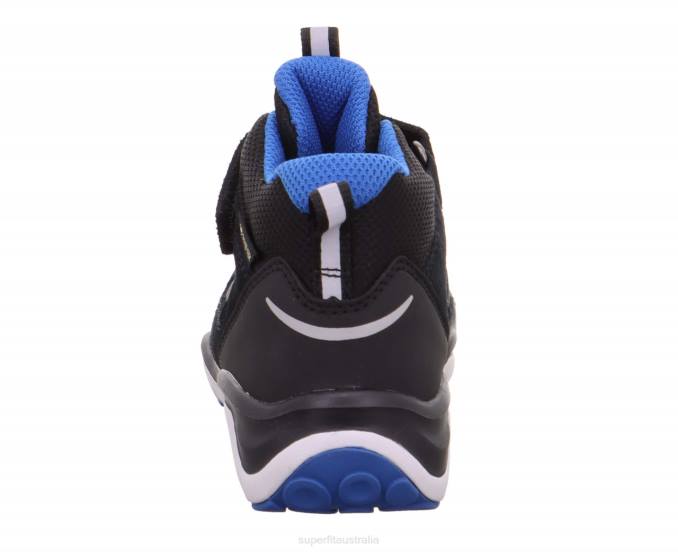 Superfit Black/Blue Babies SPORT5 - Sneakers high with Velcro Fastener Z6Z8408 - Image 3
