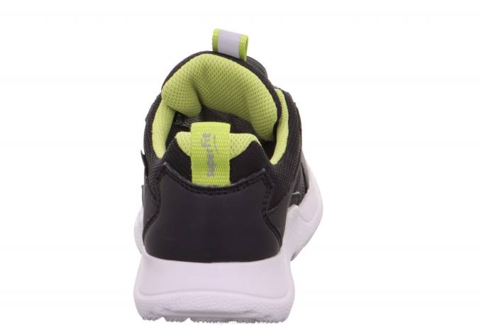 Superfit Black/Green Kids & Teens RUSH - Sneakers low with BOA Fit System Z6Z8538 - Image 3