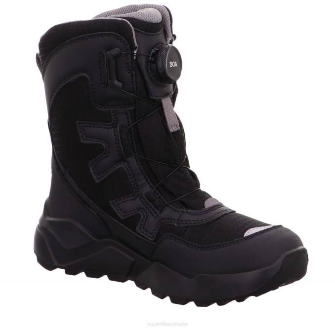 Superfit Black/Grey Kids & Teens ROCKET - Boot with BOA Fit System Z6Z8936 - Image 4