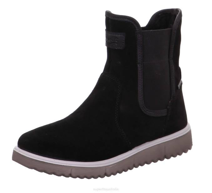 superfit_black_kids_teens_lora_boot_with_zip_z6z8937.jpg Superfit Black Kids & Teens LORA - Boot with Zip Z6Z8937 - Image 1