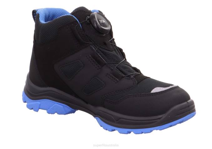 Superfit Black/Light Blue Toddlers JUPITER - Boot with BOA Fit System Z6Z8903 - Image 4
