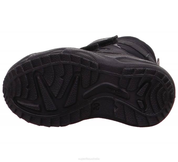 Superfit Black/Light grey Babies GLACIER - Boot with Velcro Fastener Z6Z8472 - Image 5