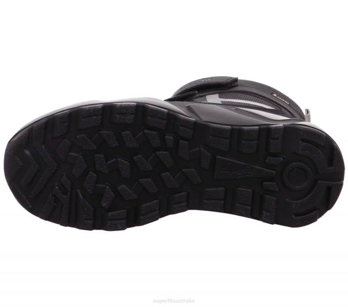 Superfit Black/Light grey Kids & Teens ROCKET - Boot with Velcro Fastener Z6Z8933 - Image 5