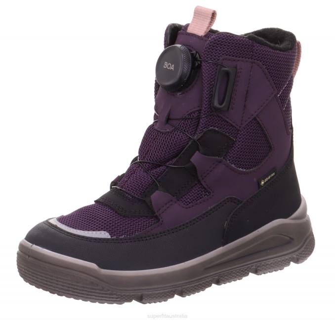 Superfit Black/Purple Toddlers MARS - Boot with BOA Fit System Z6Z8746 - Image 1