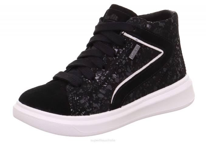 superfit_black_toddlers_cosmo_sneakers_high_with_zip_z6z8842.jpg Superfit Black Toddlers COSMO - Sneakers high with Zip Z6Z8842 - Image 1