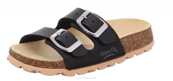 superfit_black_toddlers_fussbettpantoffel_slipper_with_buckle_z6z8564.jpg Superfit Black Toddlers FUSSBETTPANTOFFEL - Slipper with Buckle Z6Z8564 - Image 1