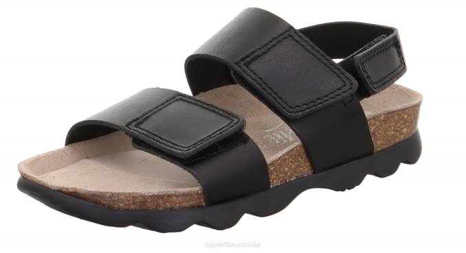 superfit_black_toddlers_jellies_sandal_with_velcro_fastener_z6z8581.jpg Superfit Black Toddlers JELLIES - Sandal with Velcro Fastener Z6Z8581 - Image 1