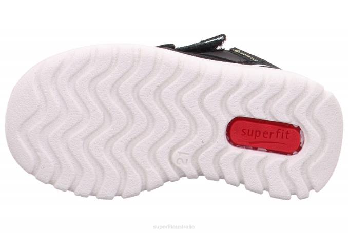 Superfit Black/White Babies SPORT7 MINI - Sneakers low with Velcro Fastener Z6Z8360 - Image 6