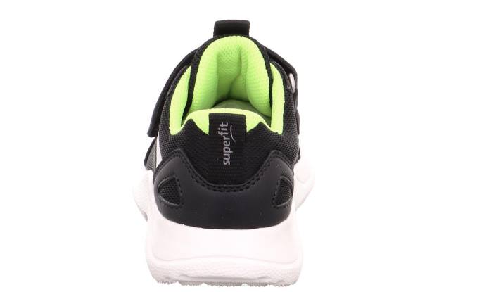 Superfit Black/Yellow Kids & Teens RUSH - Sneakers low with Velcro Fastener Z6Z8528 - Image 3