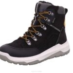 Superfit Black/Yellow Kids & Teens SPACE - Boot with Zip Z6Z8916
