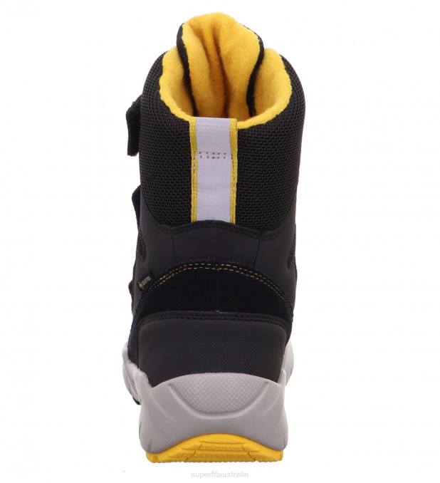 Superfit Black/Yellow Toddlers CULUSUK 2.0 - Boot with Velcro Fastener Z6Z8761 - Image 3