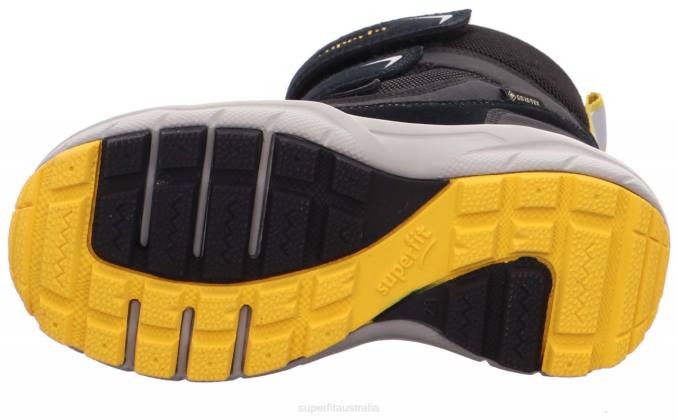 Superfit Black/Yellow Toddlers CULUSUK 2.0 - Boot with Velcro Fastener Z6Z8761 - Image 5