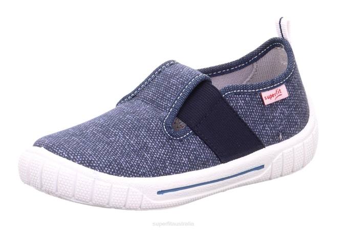 superfit_blue_babies_bill_slipper_with_slip_z6z873.jpg Superfit Blue Babies BILL - Slipper with Slip Z6Z873 - Image 1