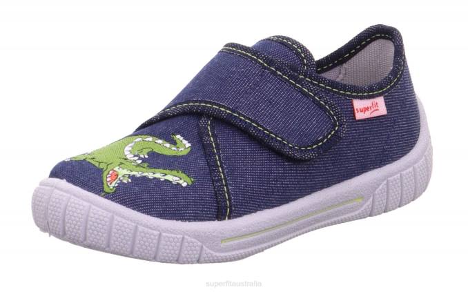 superfit_blue_babies_bill_slipper_with_velcro_fastener_z6z8154.jpg Superfit Blue Babies BILL - Slipper with Velcro Fastener Z6Z8154 - Image 1