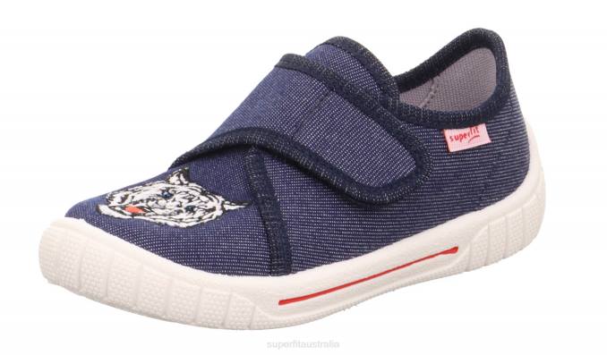 superfit_blue_babies_bill_slipper_with_velcro_fastener_z6z831.jpg Superfit Blue Babies BILL - Slipper with Velcro Fastener Z6Z831 - Image 1
