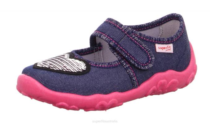 superfit_blue_babies_bonny_slipper_with_velcro_fastener_z6z8128.jpg Superfit Blue Babies BONNY - Slipper with Velcro Fastener Z6Z8128 - Image 1