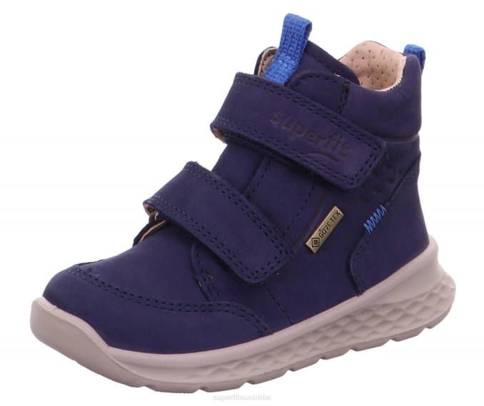 superfit_blue_babies_breeze_sneakers_high_with_velcro_fastener_z6z8412.jpg Superfit Blue Babies BREEZE - Sneakers high with Velcro Fastener Z6Z8412 - Image 1