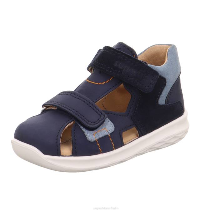 superfit_blue_babies_bumblebee_sandal_with_velcro_fastener_z6z8171.jpg Superfit Blue Babies BUMBLEBEE - Sandal with Velcro Fastener Z6Z8171 - Image 1