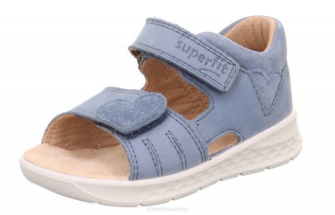 superfit_blue_babies_lagoon_sandal_with_velcro_fastener_z6z8187.jpg Superfit Blue Babies LAGOON - Sandal with Velcro Fastener Z6Z8187 - Image 1
