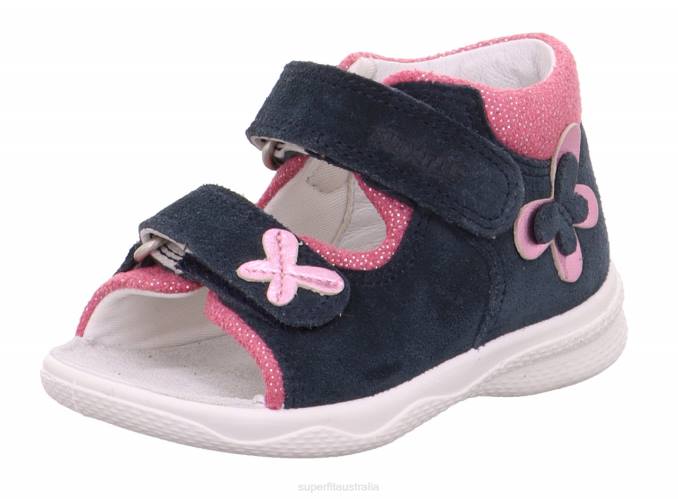 superfit_blue_babies_polly_sandal_with_velcro_fastener_z6z8215.jpg Superfit Blue Babies POLLY - Sandal with Velcro Fastener Z6Z8215 - Image 1