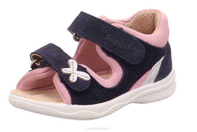 superfit_blue_babies_polly_sandal_with_velcro_fastener_z6z8218.jpg Superfit Blue Babies POLLY - Sandal with Velcro Fastener Z6Z8218 - Image 1