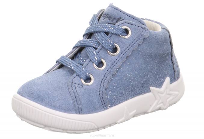 superfit_blue_babies_starlight_sneakers_low_with_lacing_z6z8281.jpg Superfit Blue Babies STARLIGHT - Sneakers low with Lacing Z6Z8281 - Image 1