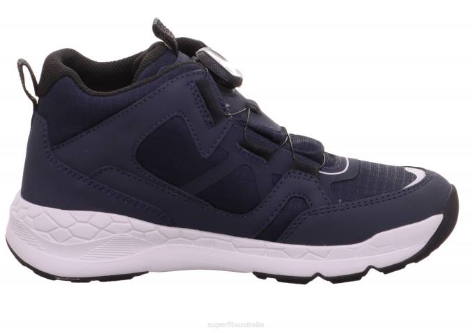 Superfit Blue/Black Toddlers FREE RIDE - Sneakers high with BOA Fit System Z6Z8905 - Image 2