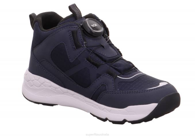 Superfit Blue/Black Toddlers FREE RIDE - Sneakers high with BOA Fit System Z6Z8905 - Image 4
