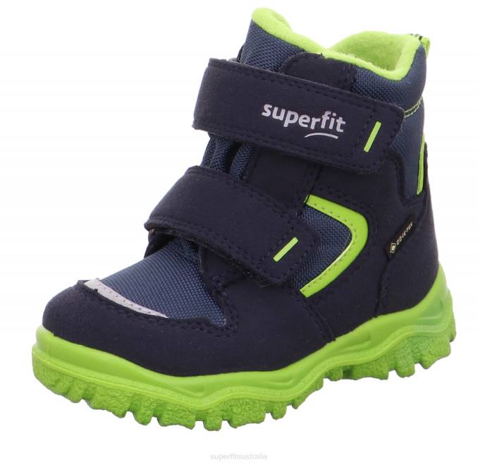 superfit_blue_green_babies_husky1_boot_with_velcro_fastener_z6z8452.jpg Superfit Blue/Green Babies HUSKY1 - Boot with Velcro Fastener Z6Z8452 - Image 1