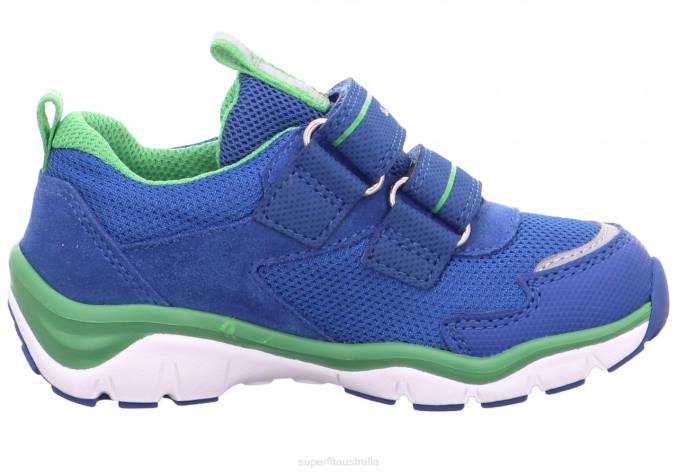 Superfit Blue/Green Babies SPORT5 - Sneakers low with Velcro Fastener Z6Z8355 - Image 2
