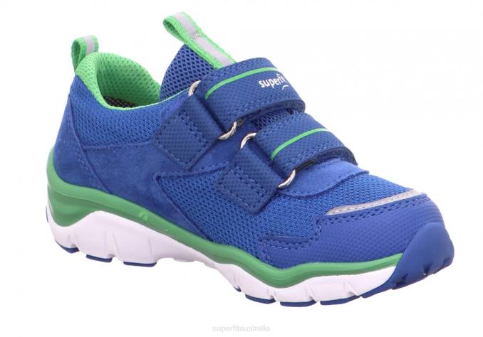 Superfit Blue/Green Babies SPORT5 - Sneakers low with Velcro Fastener Z6Z8355 - Image 4