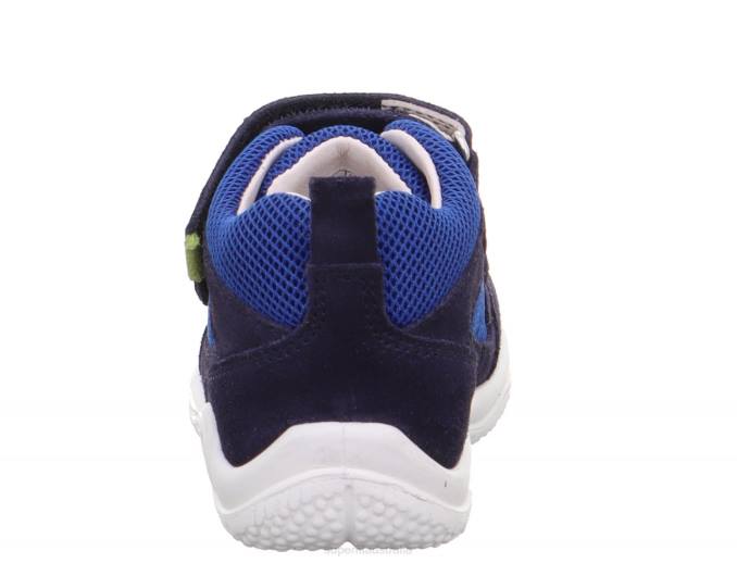 Superfit Blue/Green Babies UNIVERSE - Sneakers low with Velcro Fastener Z6Z8345 - Image 3