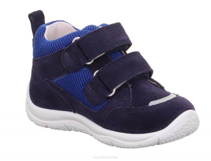 Superfit Blue/Green Babies UNIVERSE - Sneakers low with Velcro Fastener Z6Z8345 - Image 4