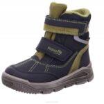 Superfit Blue/Green Toddlers MARS - Boot with Velcro Fastener Z6Z8717