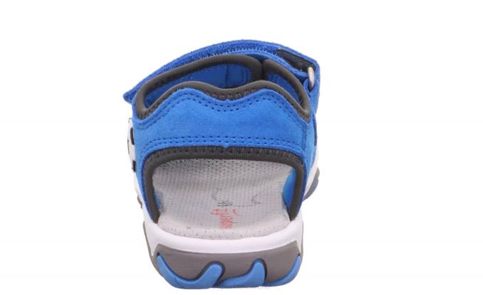 Superfit Blue/Grey Toddlers MIKE 3.0 - Sandal with Velcro Fastener Z6Z8641 - Image 3