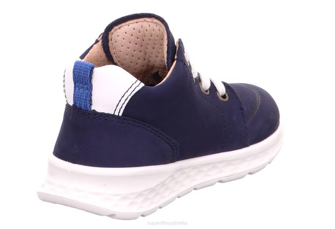 Superfit Blue/Light Blue Babies BREEZE - Sneakers low with Lacing Z6Z8253 - Image 3