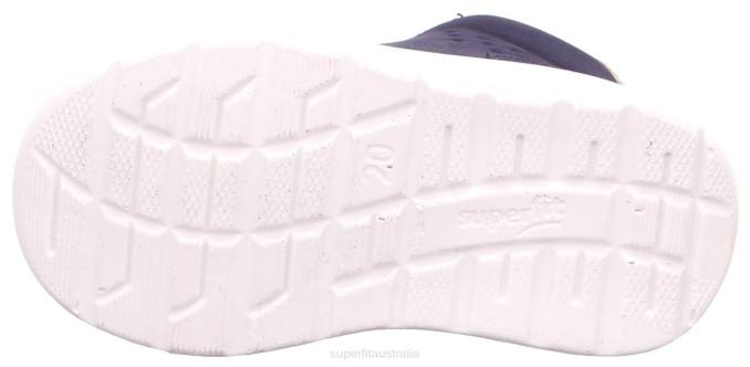 Superfit Blue/Light Blue Babies BREEZE - Sneakers low with Lacing Z6Z8253 - Image 5