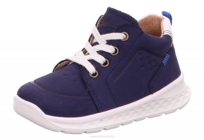 Superfit Blue/Light Blue Babies BREEZE - Sneakers low with Lacing Z6Z8253 - Image 1