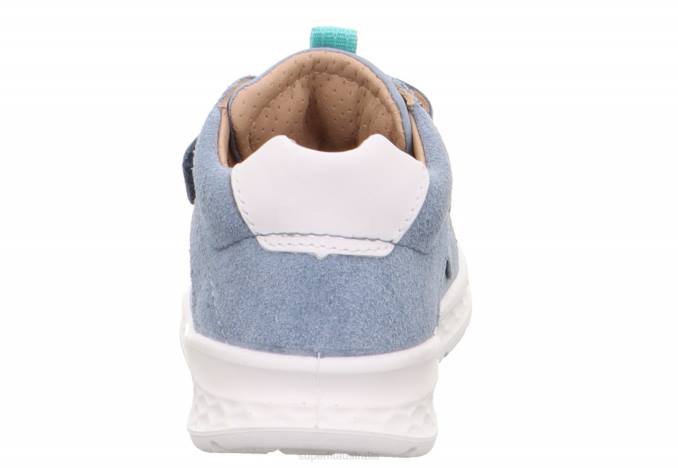 Superfit Blue/Light Blue Babies BREEZE - Sneakers low with Velcro Fastener Z6Z8276 - Image 3
