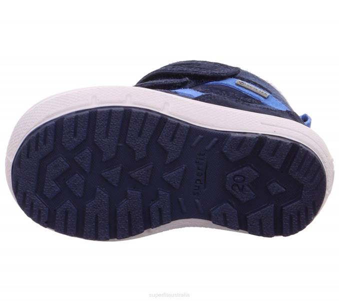 Superfit Blue/Light Blue Babies GROOVY - Boot with Velcro Fastener Z6Z8455 - Image 5