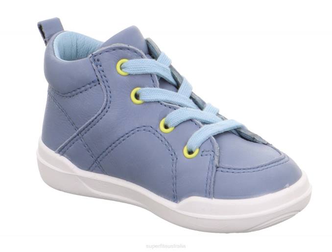 Superfit Blue/Light Blue Babies SUPERFREE - Sneakers high with Lacing Z6Z8301 - Image 4