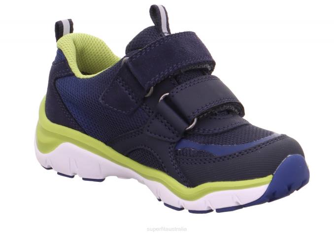 Superfit Blue/Light Green Babies SPORT5 - Sneakers low with Velcro Fastener Z6Z8400 - Image 4