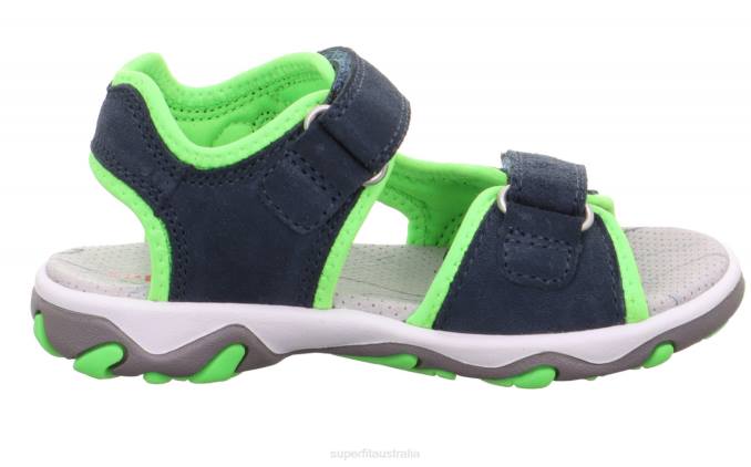 Superfit Blue/Light Green Toddlers MIKE 3.0 - Sandal with Velcro Fastener Z6Z8613 - Image 2