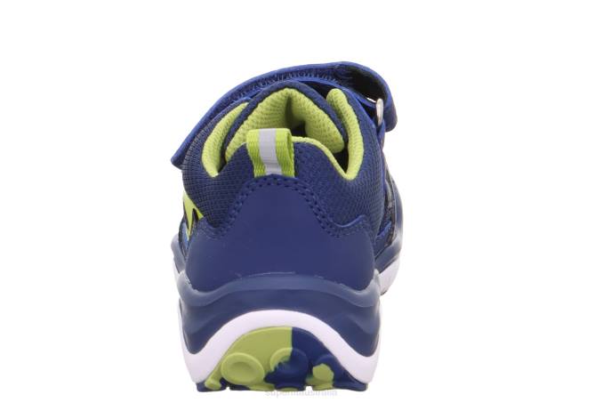 Superfit Blue/Light Green Toddlers SPORT5 - Sneakers low with Velcro Fastener Z6Z8807 - Image 3