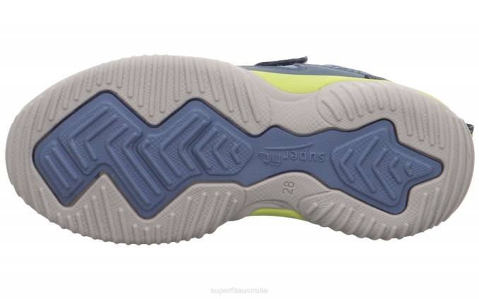 Superfit Blue/Light Green Toddlers STORM - Sneakers low with Velcro Fastener Z6Z8834 - Image 5