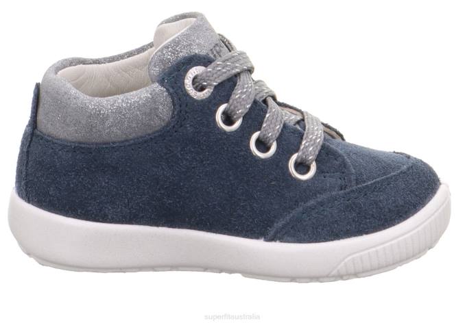 Superfit Blue/Light grey Babies STARLIGHT - Sneakers low with Lacing Z6Z8288 - Image 2
